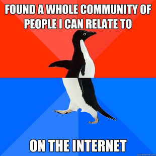 Socially Awesome Awkward Penguin