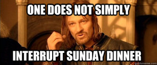 One Does Not Simply