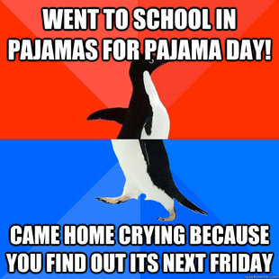Socially Awesome Awkward Penguin