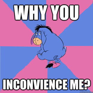 Lonely eeyore