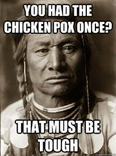 Unimpressed American Indian