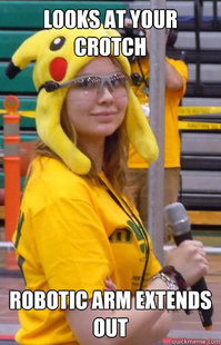 Cute Robotics Girl