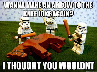 Beating Dead Horse Stormtroopers