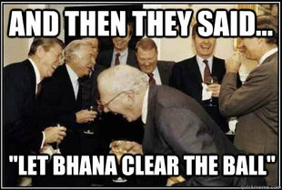 And then they said