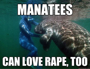 Inappropriate Manatee