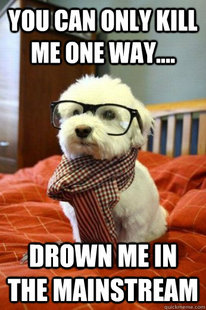 Hipster Dog
