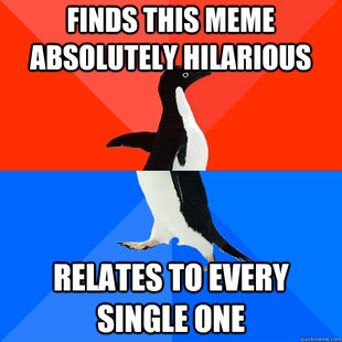 Socially Awesome Awkward Penguin