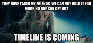 TIMELINE IS COMING - GANDALF