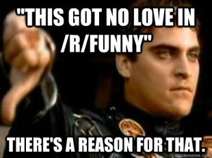 Downvoting Roman