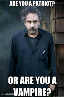 Tim Burton-Abraham Lincoln Vampire Hunter