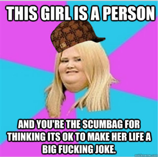 scumbag fat girl