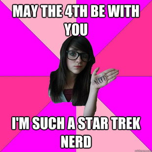 Idiot Nerd Girl