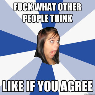 Annoying Facebook Girl