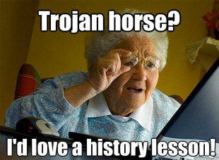 Grandma finds the Internet