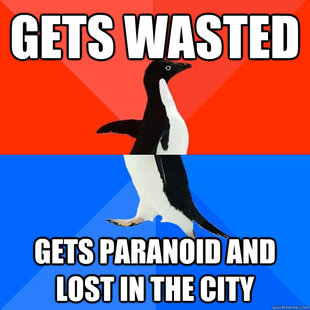 Socially Awesome Awkward Penguin