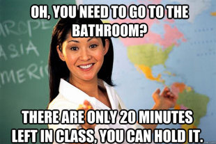 Unhelpful High School Teacher