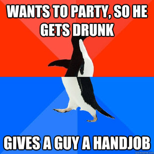 Socially Awesome Awkward Penguin