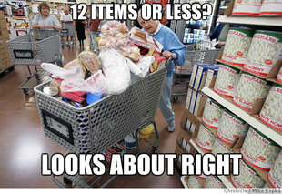 Scumbag shopper