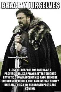Winter is coming