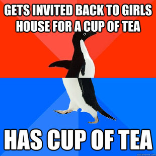 Socially Awesome Awkward Penguin