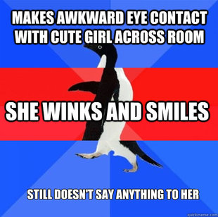 Socially Awkward Awesome Awkward Penguin