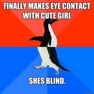 Socially awesome awkward penguin