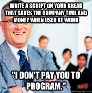 Scumbag Manager