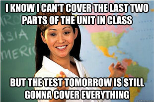 Scumbag Teacher