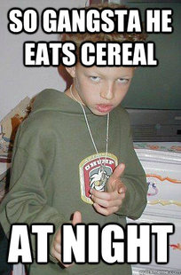 White Gangster Kid