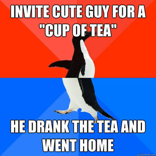 Socially Awesome Awkward Penguin