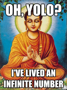 Unimpressed Buddha