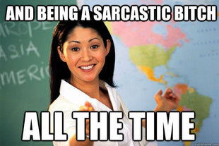 Unhelpful High School Teacher