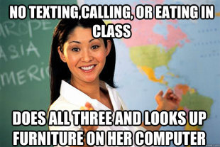 Unhelpful High School Teacher