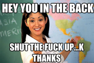 Unhelpful High School Teacher