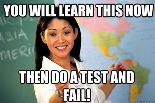 Unhelpful High School Teacher