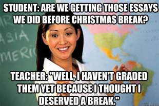 Unhelpful High School Teacher