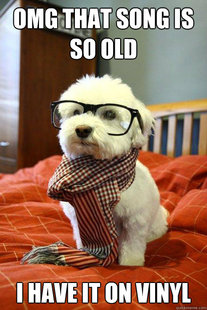 Hipster Dog