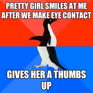 Socially Awesome Awkward Penguin