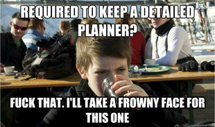 Lazy Elementary Student