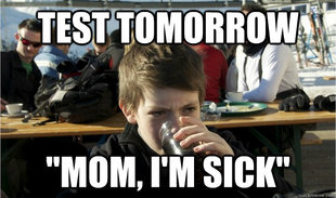 Lazy Elementary Student