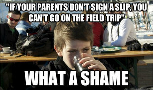 Lazy Elementary Student
