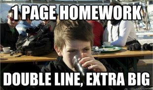Lazy Elementary Student