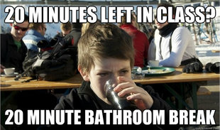 Lazy Elementary Student
