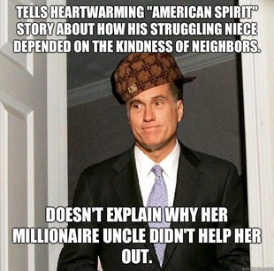 Scumbag Mitt Romney