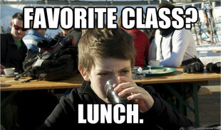 Lazy Elementary Student