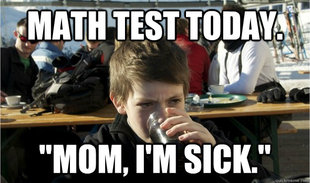 Lazy Elementary Student