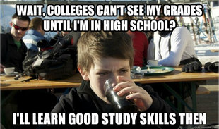 Lazy Elementary Student