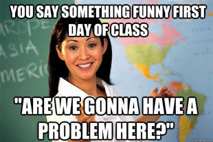 Unhelpful High School Teacher