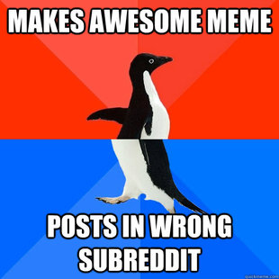 Socially Awesome Awkward Penguin