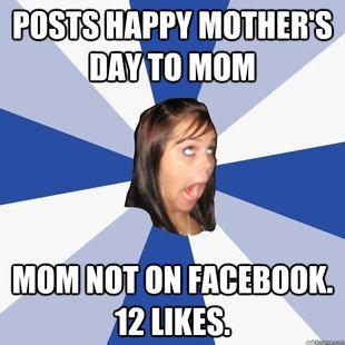 Annoying facebook Girl